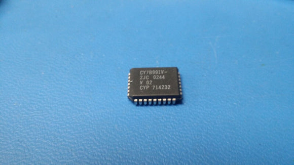 (1 PC) CY7B991V-2JC CYPRESS IC CLK BUFFER 8:8 80MHZ 32PLCC