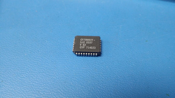 (1 PC) CY7B991-5JI CYPRESS IC CLK BUFFER 8:8 80MHZ 32PLCC