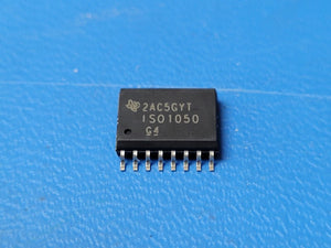 (1 PC) ISO1050DW TI 1/1 Transceiver, Isolated Half CANbus 16-SOIC ROHS