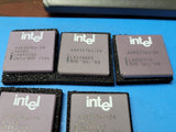(1 PC) A80387DX-20 INTEL GOLD PINS AND BOTTOM AND INSIDE