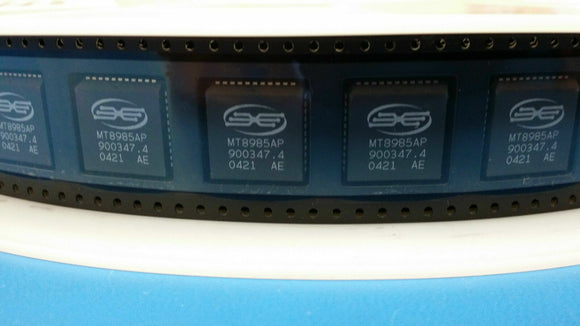 (10 PCS) MT8985AP ZARLINK IC CLK BUFFER 2:9 500MHZ PLCC-44