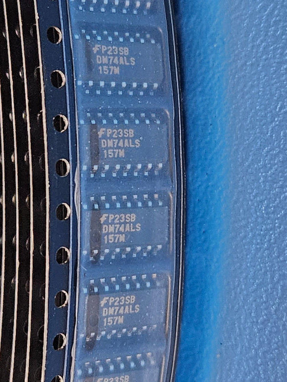 (20 PCS) DM74ALS157M FSC Multiplexer 4 x 2:1 16-SOIC