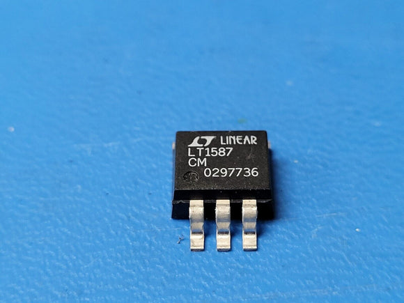 (1) LT1587CM Linear Voltage Regulator IC Positive Adjustable 1 Output 3A 3-DDPAK