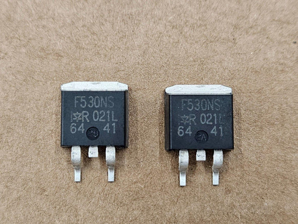 (2 PCS) IRF530NS IR MOSFET N-CH 100V 17A D2PAK