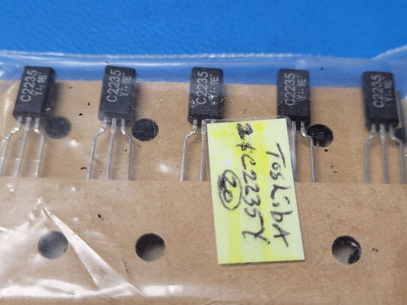 (1 PC) 2SC2235Y TOSHIBA TRANS NPN 120V 0.8A TO92MOD