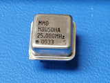 (4 PCS) MMD MB050HA-25.000MHz, 25.000MHz Crystal Clock Oscillator Half Size
