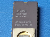 (1PC) MBL8742H FUJITSU Microcontroller 8-Bit UVPROM 8048 CPU 12MHz MOS CDIP40