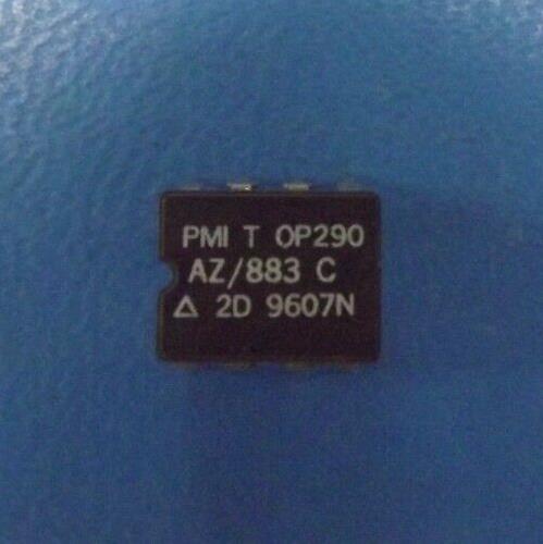 (1PC)  OP290AZ/883C Op Amp, 2 Func, 500uV Offset-Max, BIPolar, CDIP8