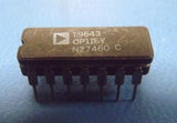 (2PCS) OP11EY Op Amp, 4 Func, 800uV Offset-Max, BIPolar, CDIP14