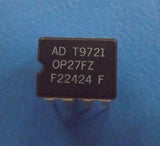 (1PC) OP27FZ Operational Amplifier, 1 Func, 140uV Offset-Max, BIPolar, CDIP8