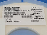 (4000 PCS) 0603ZD105KAT2A AVX MLCC Cap Ceramic 1uF 10V X5R 10% 0603 85°C ROHS