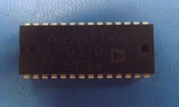 (1pc) AD7871KN ADC 14-Bit, 1 Func, 1 Channel, Serial, Parallel, 8 Bits, 28-PDIP