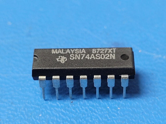 (2 PCS) SN74AS02N DM74AS02N TI, NSC NOR Gate IC 4 Channel 14-PDIP