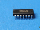 (2 PCS) SN74AS02N DM74AS02N TI, NSC NOR Gate IC 4 Channel 14-PDIP