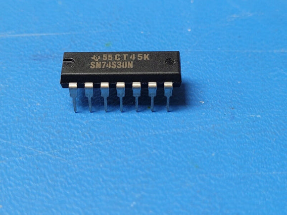 (10 PCS) SN74S30N TI NAND Gate, S Series, 1-Func, 8-Input, TTL, PDIP14