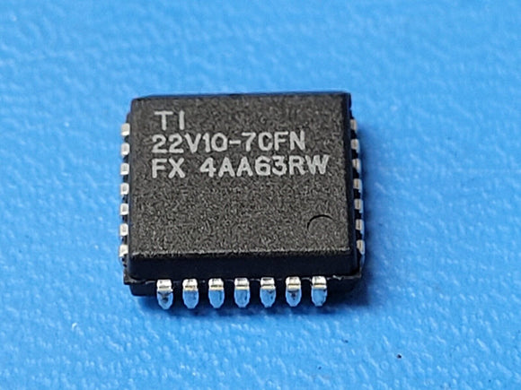 (1 PC) TIBPAL22V10-7CFN TI IC PLD 10MC 7.5NS 28PLCC