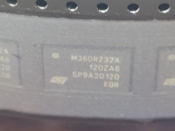 (1500) M36DR232A120ZA6T STMICRO Memory Circuit, Flash+SRAM, 2MX16, CMOS,LFBGA66