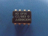 (2PCS) OP16CZ Operational Amplifier, 1 Func, 4500uV Offset-Max, CDIP8