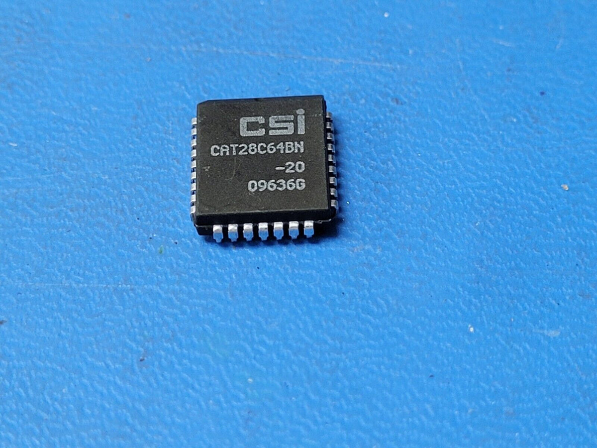 ( 1 PC) CAT28C64BN-20 CSI EEPROM, 8KX8, 200ns, Parallel, CMOS, PLCC32 ...