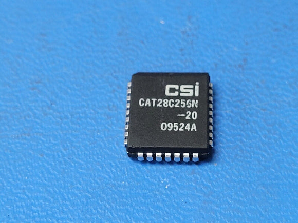 (1 PC) CAT28C256N-20 CSI EEPROM, 32KX8, 200ns, Parallel, CMOS, PLCC32