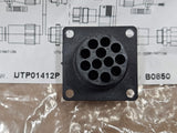(1PC) UTP01412P Souriau Circular Connector 12 Position Receptacle Shell Size 14