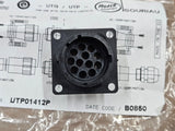 (1PC) UTP01412P Souriau Circular Connector 12 Position Receptacle Shell Size 14