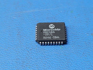 ( 10 PCS) 28C16A-25/L EEPROM, 16K Bit, 2KX8, 250ns, Parallel, CMOS, PLCC32