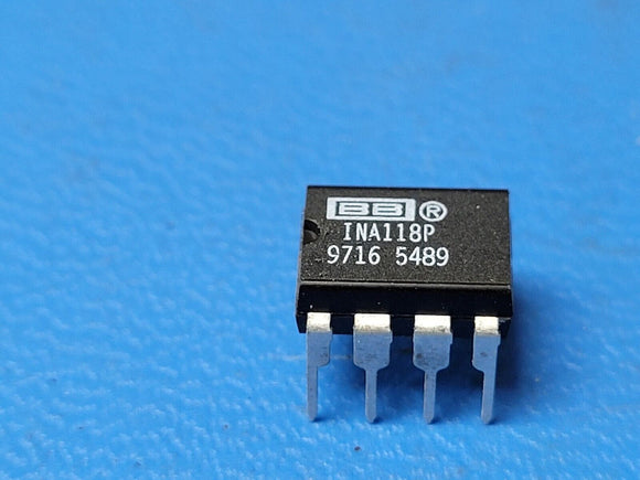 (1 PC) INA118P BB INST Amp Single ±18V 16-Pin PDIP