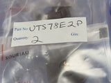 UTS78E2P Standard Circular Connector 2P Pin Receptacle Jam Nut Size 8E