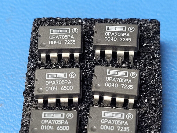 (1 PC) OPA705PA BB, Single, 12-V, 1-MHz operational amplifier PDIP-8