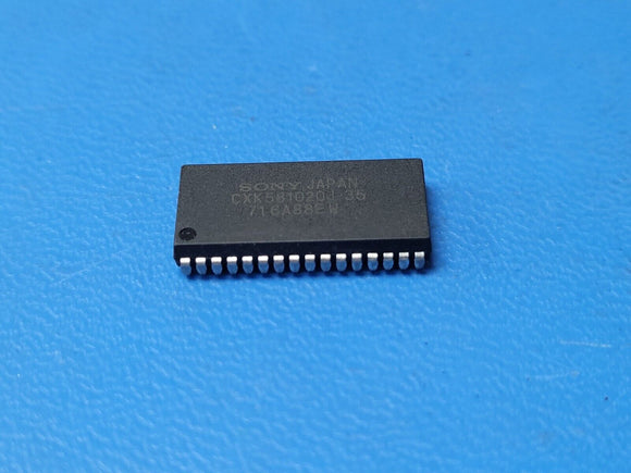 (2 PCS) CXK581020J-35 SONY Standard SRAM, 128KX8, 35ns, CMOS, SOJ32