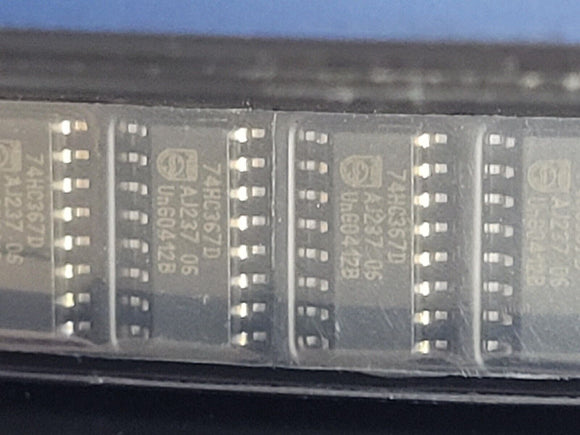 (25 PCS) 74HC367D PHILIPS IC BUFFER NON-INVERT 6V 16SOIC ROHS