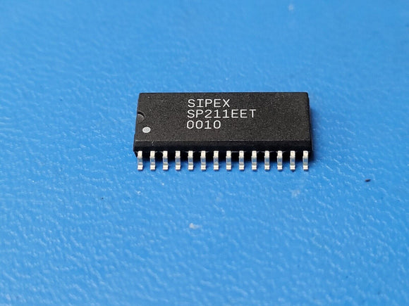 (25 PCS) SP211ECT SIPEX Line Transceiver 4 Func 4 Driver 5 Rcvr CMOS SOIC28
