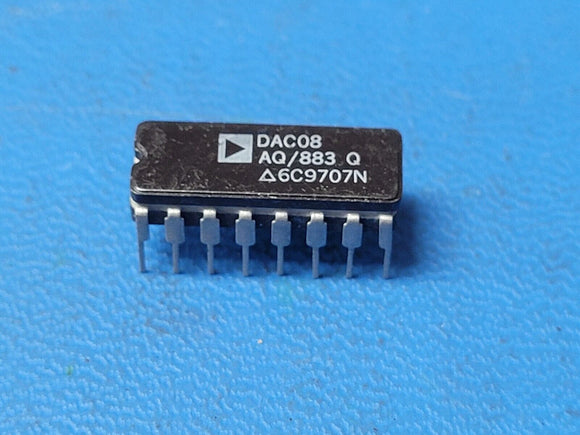 (1 PC) DAC08AQ/883 AMD DAC 1-CH Current Steering 8-bit 16-Pin CDIP