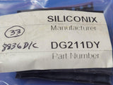 (2 PCS) DG211DY SILICONIX Analog Switch Quad SPST 16-Pin SOIC