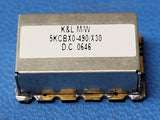 (1 PC) 5KCBX0-490/X30 K&L IF FILTER 490MHz SMD ROHS