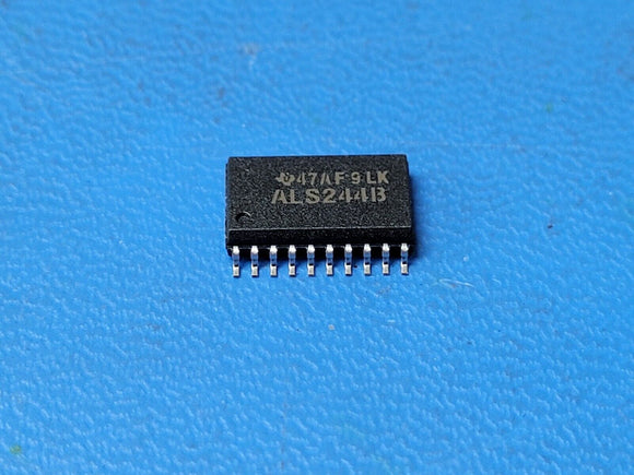 (10 PCS) SN74ALS244BDW TI Bus Driver, 2-Func, 4-Bit, True Output, TTL, SOIC-20