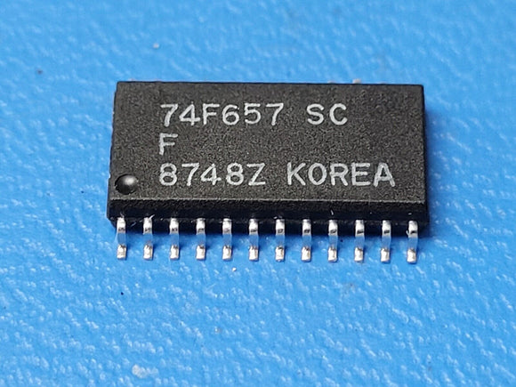 (1) 74F657SC FSC Transceiver Non-Inverting 1 Element 8 Bit 3-State Output 24SOIC