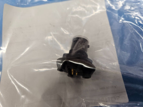 (1) UTS7-8E4S 4 Pole Panel Mount Connector Socket, 8 Shell Size, Female Contacts