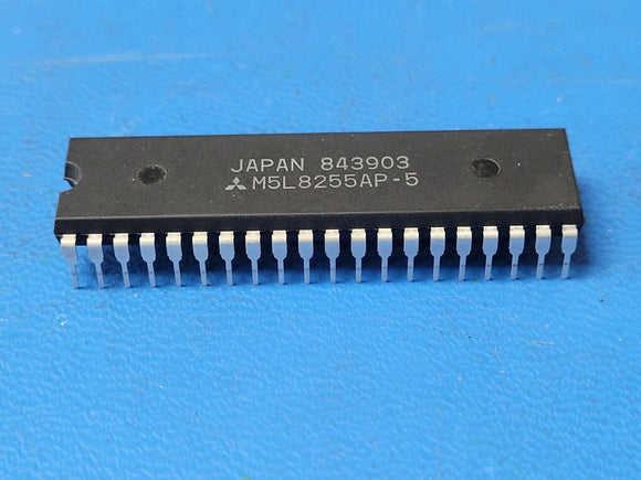 (1 PC) M5L8255AP-5 MIT Parallel I/O Port, 24 I/O, NMOS, PDIP40