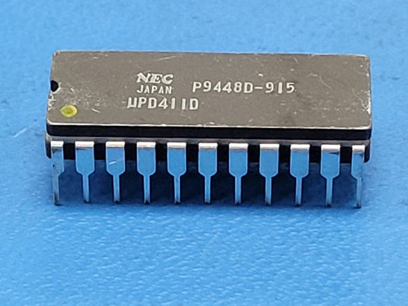 (1PC) UPD411D Memory IC, DRAM, 4KX1, 300ns, MOS, CDIP22