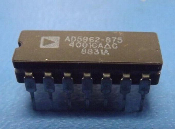 (1PC) AD5962-8754001CA  5962-8754001CA Sample and Hold 1-CH 5us 14-Pin CDIP