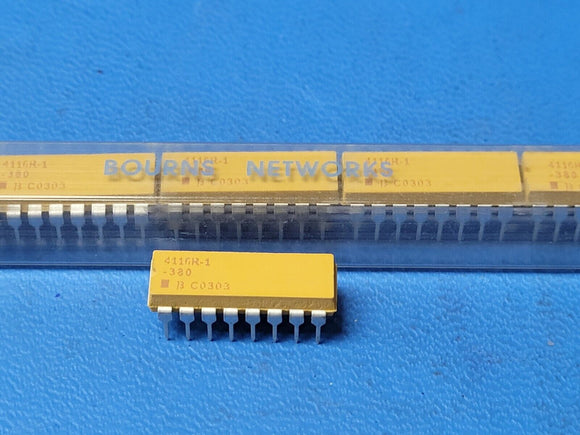 (25 PCS) 4116R-1-380 BOURNS RES ARRAY 8 RES 38 OHM 16DIP