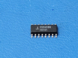 (4 PCS) HIN232ACBN INTERSIL 2/2 Transceiver Full RS232 16-SOIC