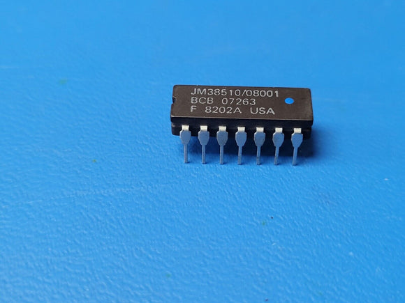 (1 PC) JM38510/08001BCB SIGNETICS AND Gate 3-Element 3-IN Bipolar CDIP14