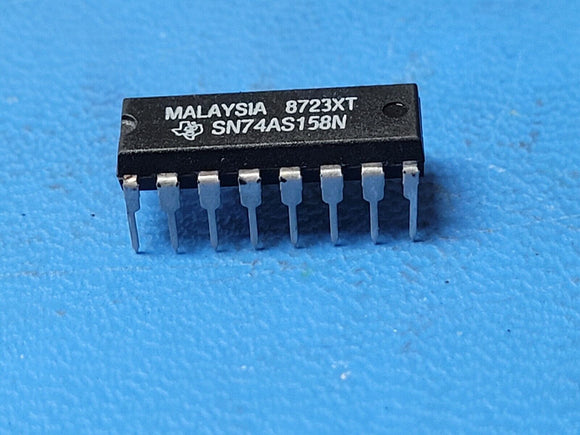 (2 PCS) SN74AS158N TI Multiplexer 1-Element Bipolar 8-IN 16-Pin PDIP