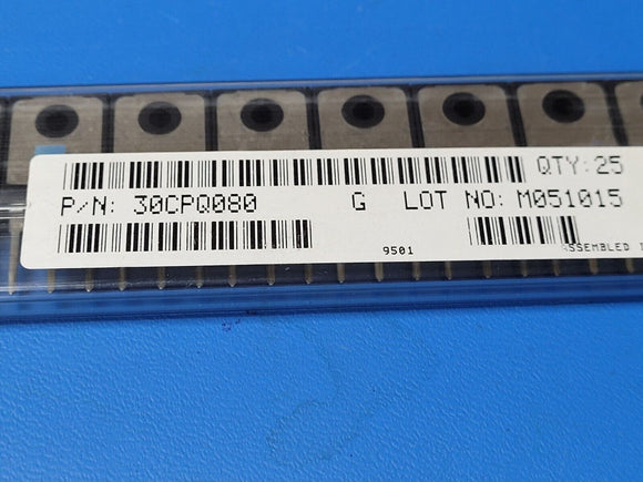 (2 PCS) 30CPQ080 IR Diode Schottky 80V 30A 3-Pin(3+Tab) TO-247AC