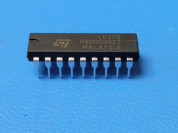 (10 PCS) L6202 STMICRO FULL BRIDGE DRIVER 18PIN DIP