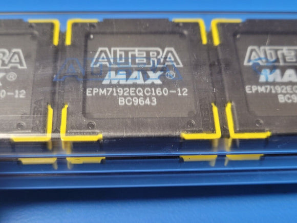 (1 PC) EPM7192EQC160-12 ALTERA EE PLD, 12ns, 192-Cell, CMOS, PQFP160