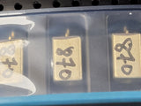(5PCS) CRS-06-SQ-0870-1C1METR7 Temex Ceramics Coax Ceramic Resonator 870 MHz SMD